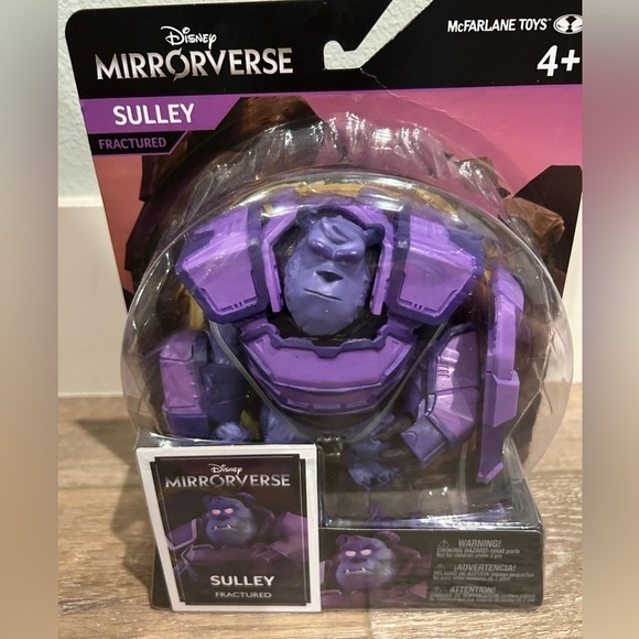 Disney Other - NEW Disney Mirrorverse Sulley by McFarland toys 5” figure